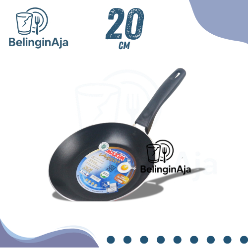Maxim Valentino Frypan 20 cm –Wajan Penggorengan Anti Lengket Teflon Maxim Valentino 20 cm Wajan Min