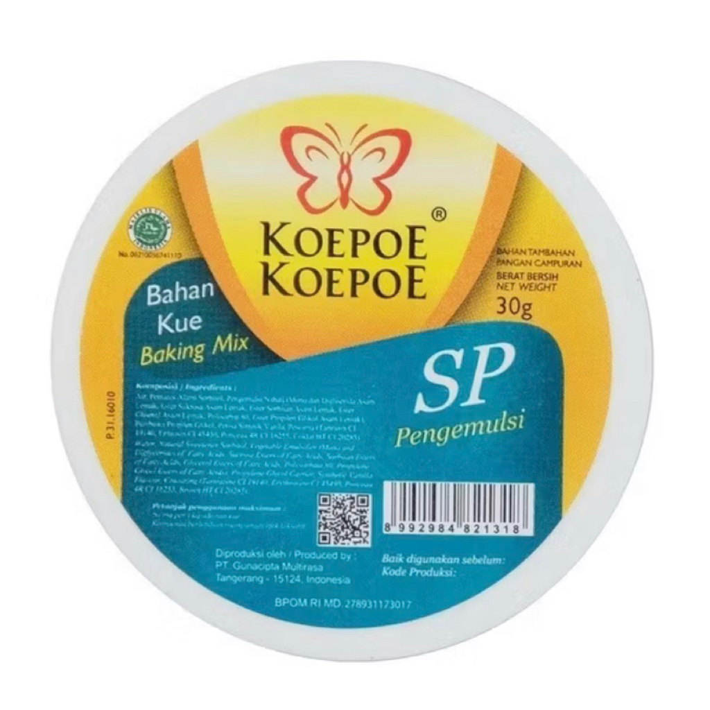 

Koepoe SP Pengembang 30 gram 1 pcs