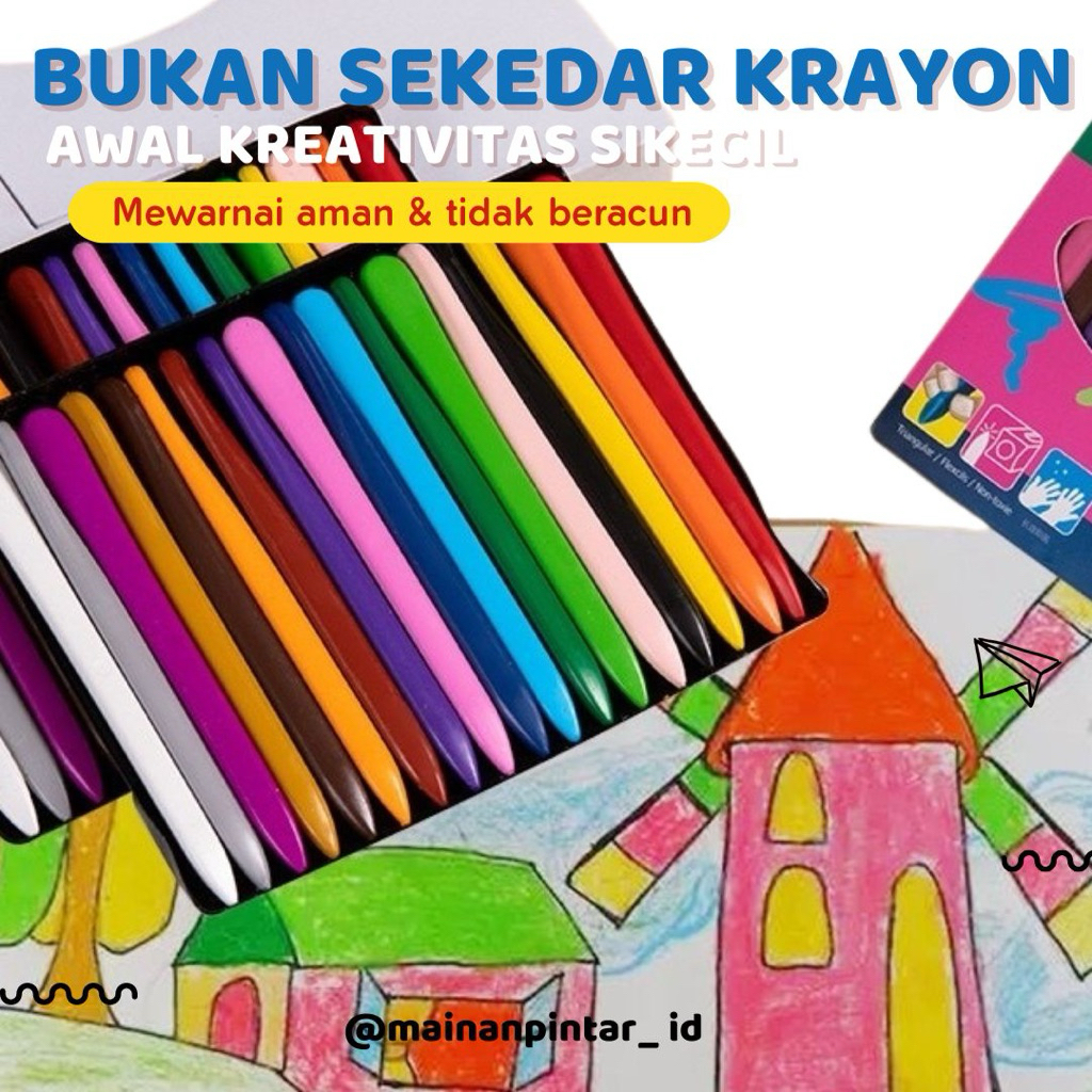 

Crayon Anak Paud | Crayon pra sekolah | Crayon Anti Air | Crayon Anti Kotor | Crayon Anak tk