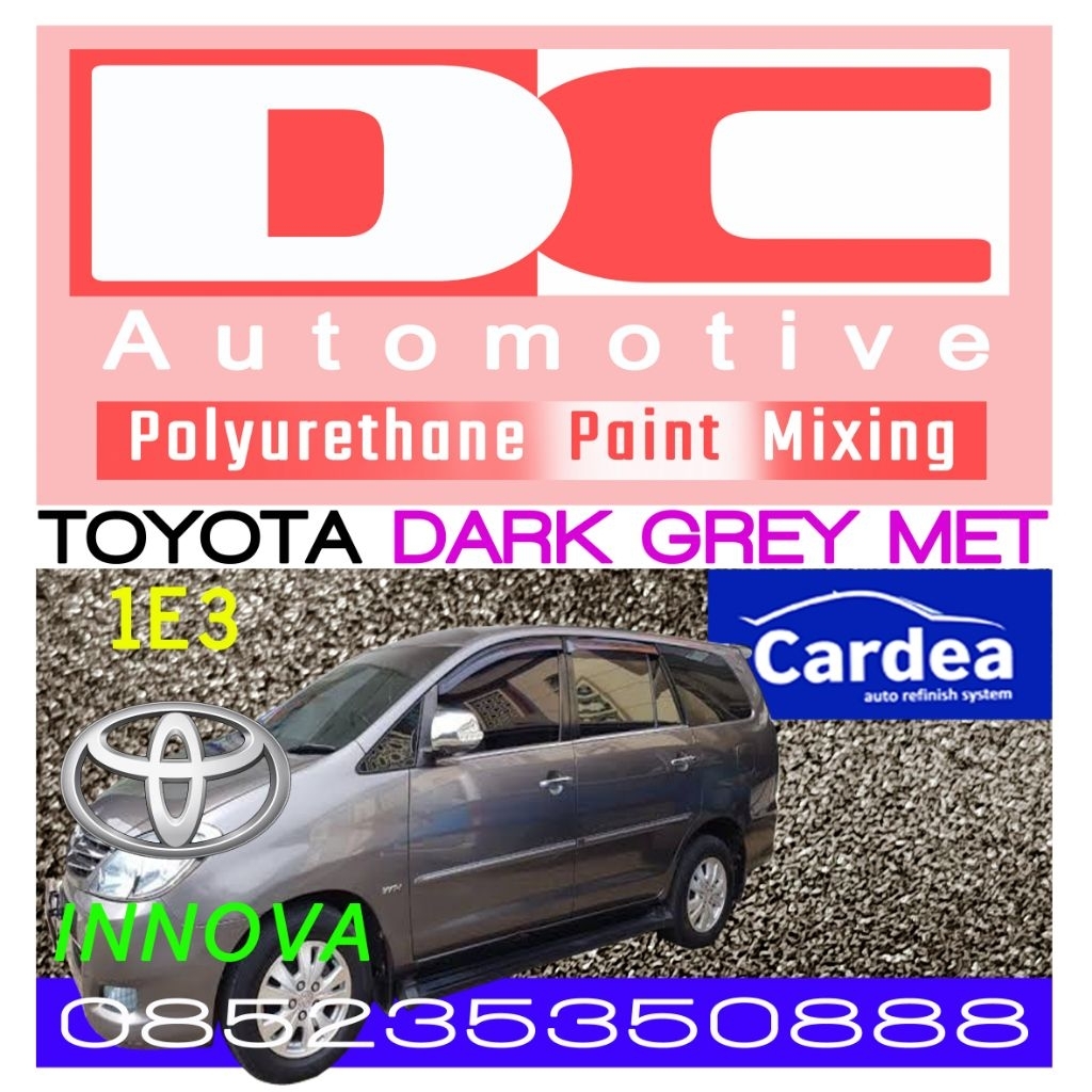 Cat PU Cardea Toyota Innova Dark Grey Metallic 1E3