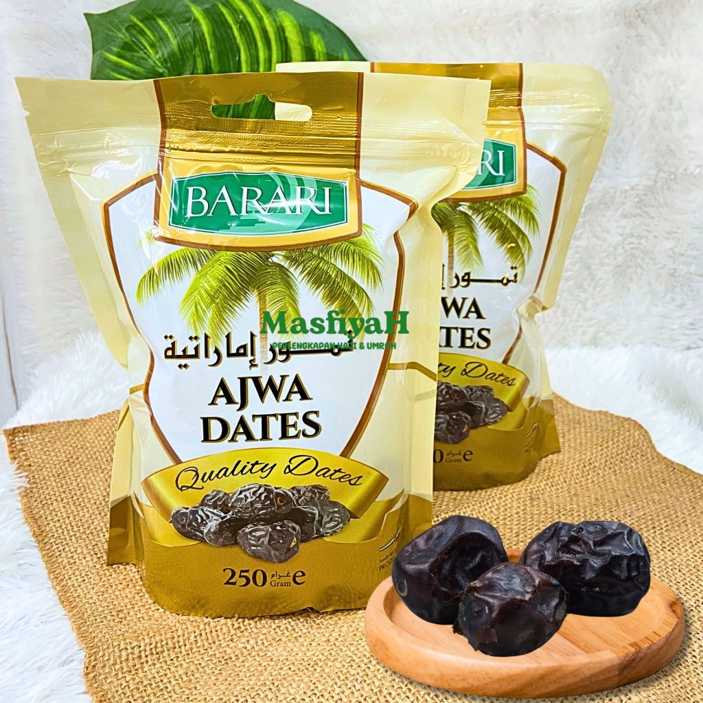 

Kurma Ajwa Barari Pouch 250gr Kurma Nabi Kurma Madinah Kurma Ajwa Premium Kurma oleh-oleh Haji dan Umrah Premium Dates High Quality