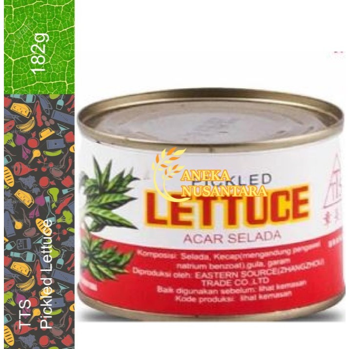 

Pickled Lettuce TTS Caisim Selada Dalam Larutan Kecap 182g Promo