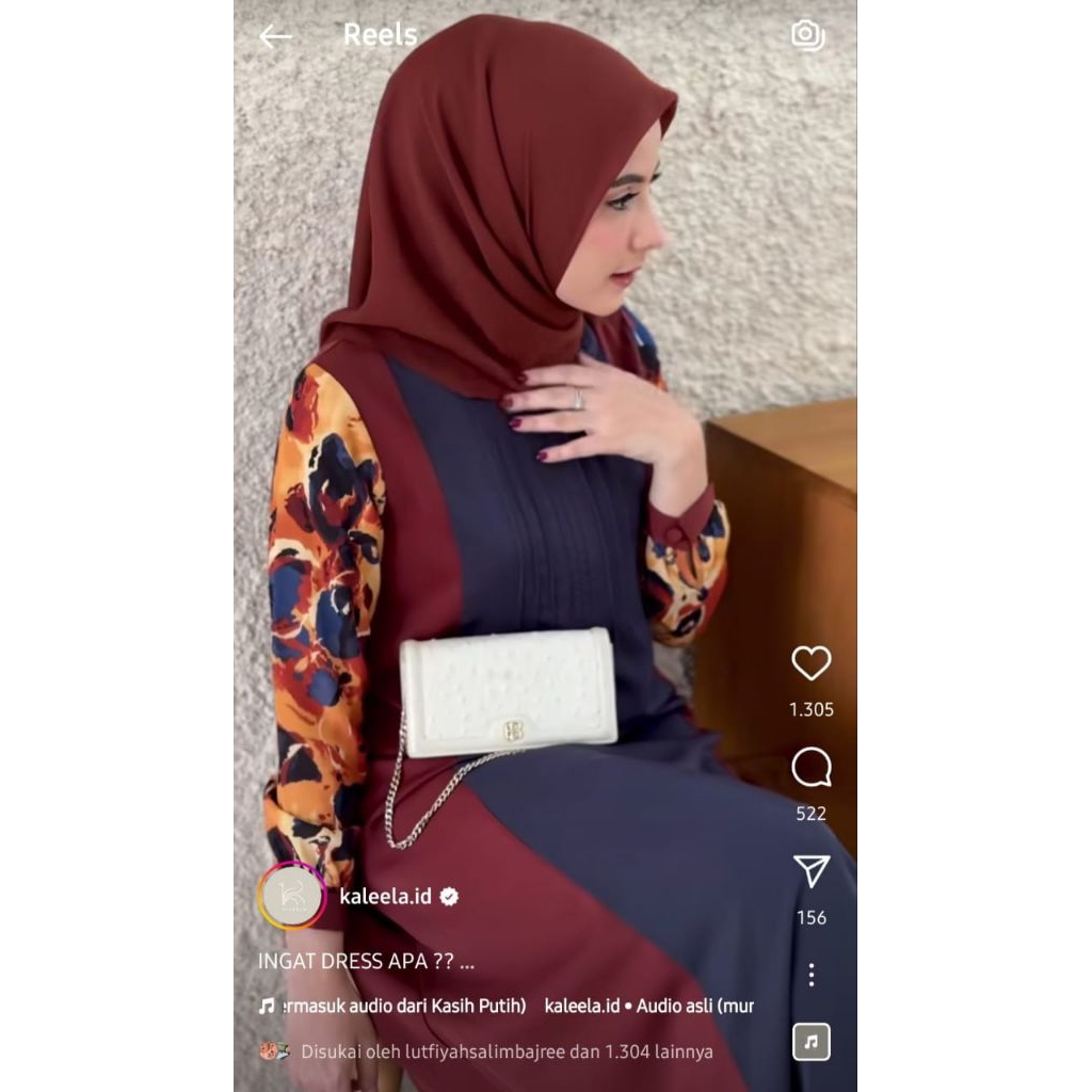 atira dress New n ori kaleela.id/Ready size M siap kirim