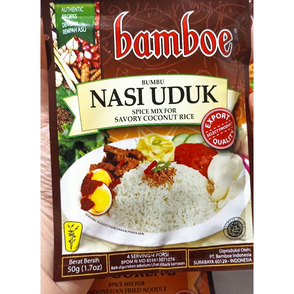 

Bamboe Bumbu Nasi Uduk.