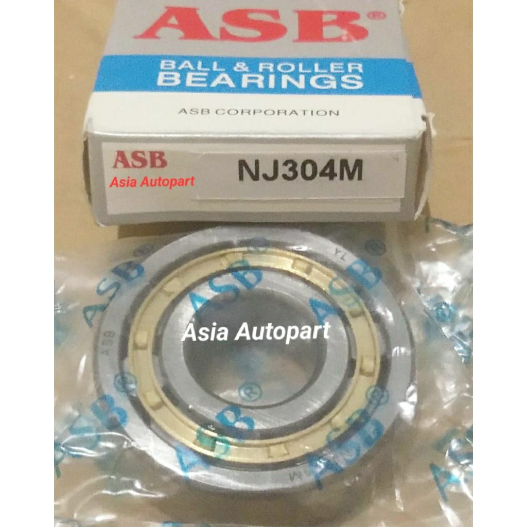 Bearing Laher NJ 304 M Merk ASB