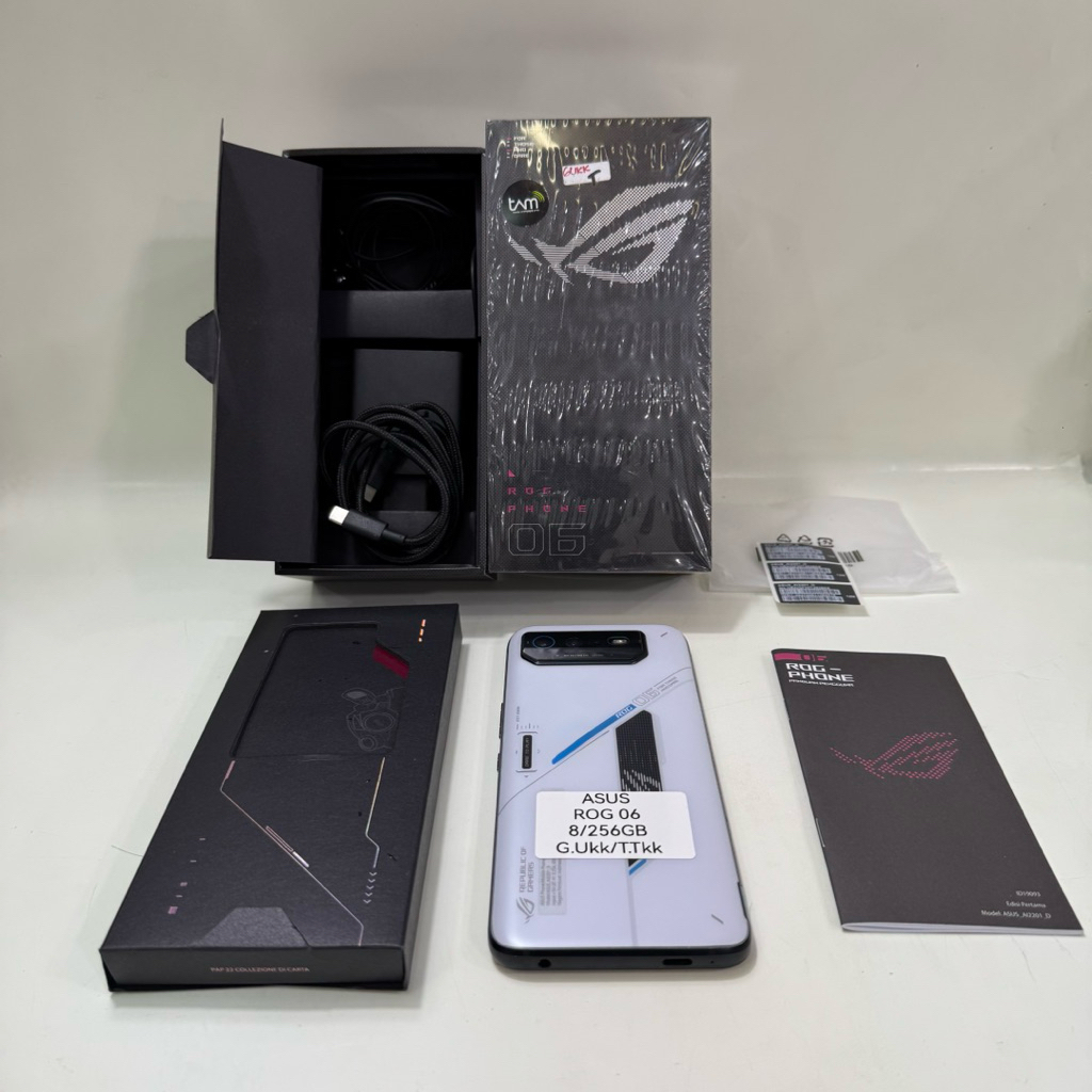 Asus Rog Phone 6 8/256gb Fullset Second Garansi Resmi