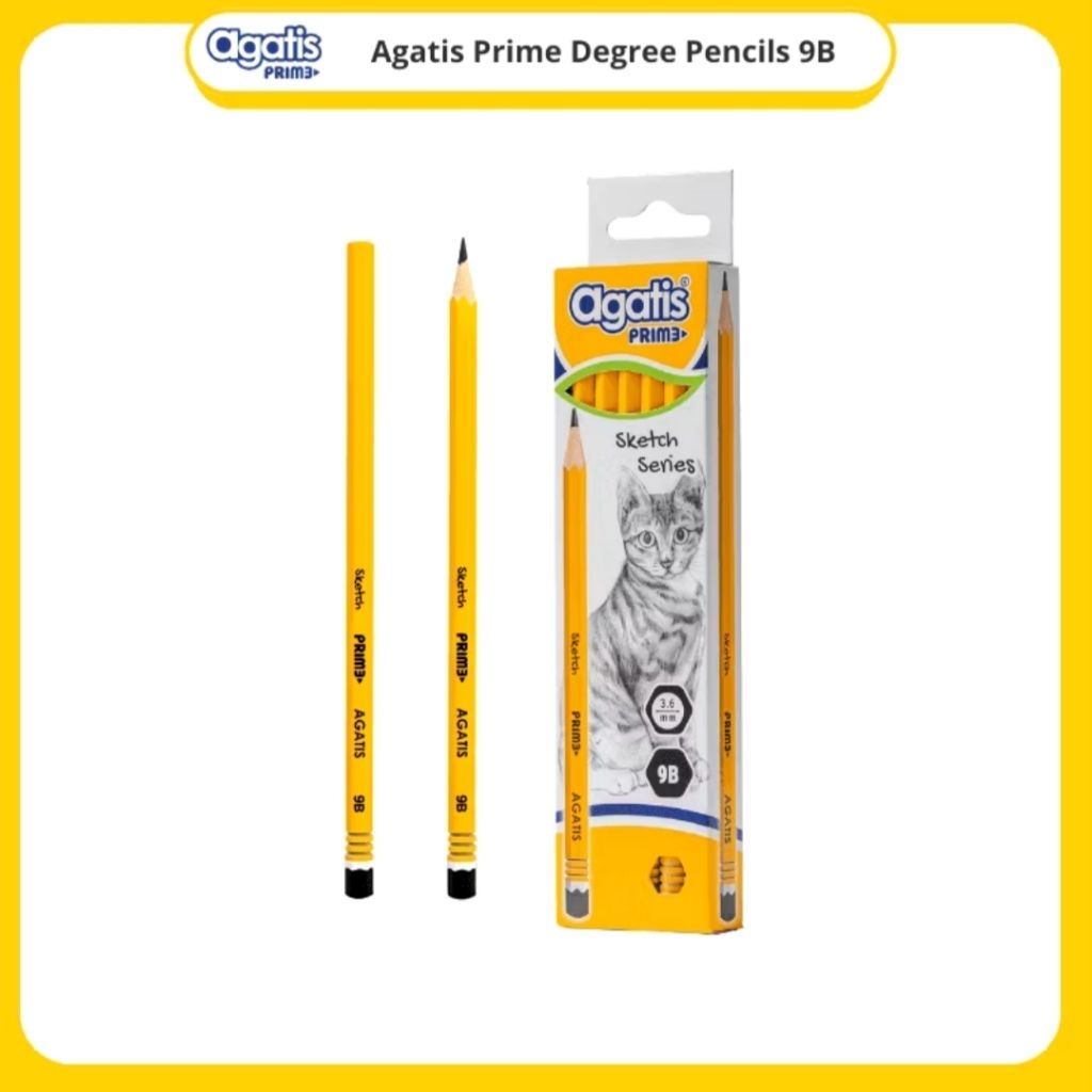 

PENSIL 9B AGATIS PREMIUM ISI 12