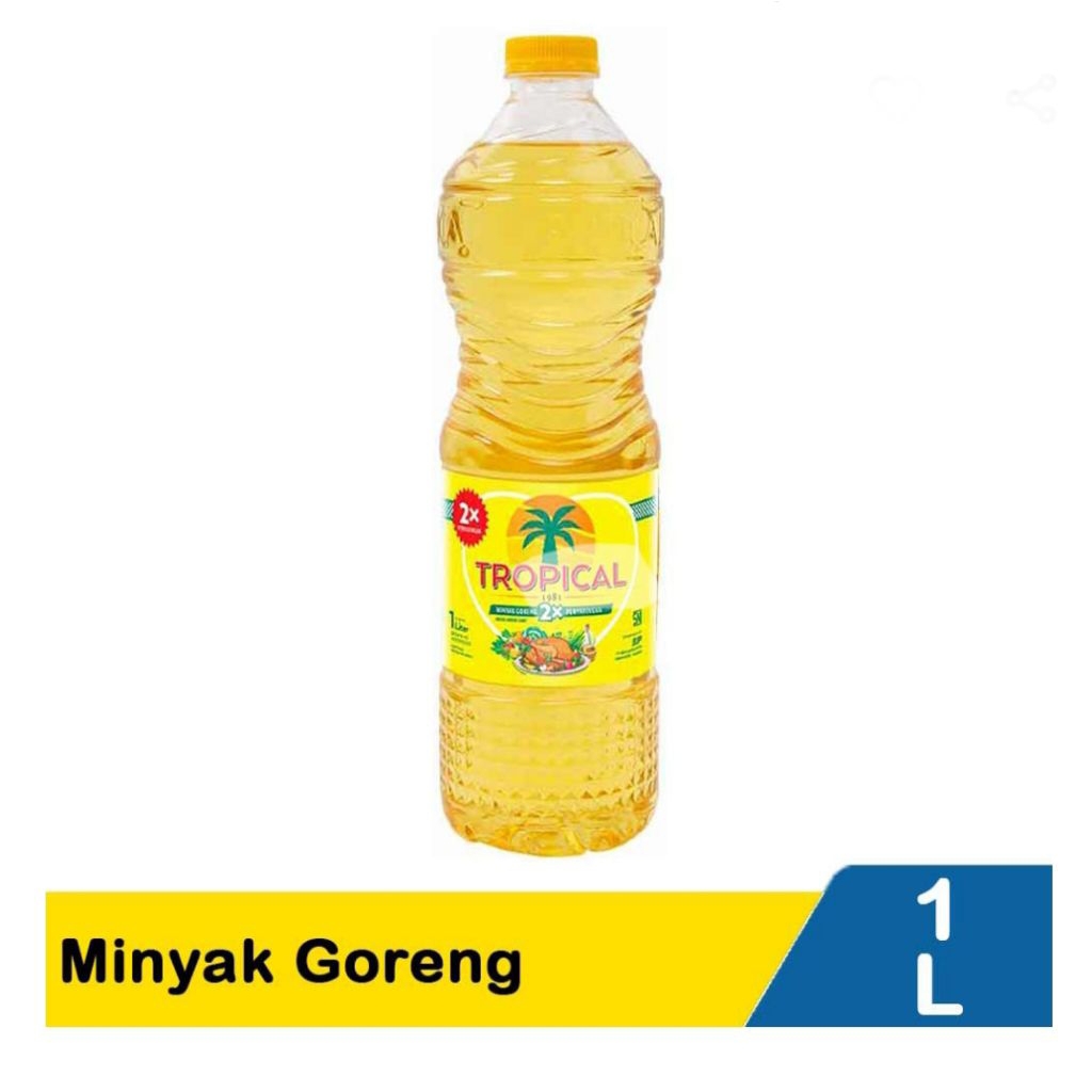 

Minyak goreng Tropica 1liter