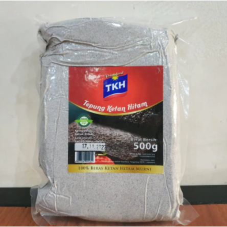 

Ketan Hitam Bubuk 1/2 kg / Black Glutinous Sticky Rice Powder 500 gram tepung ketan hitam