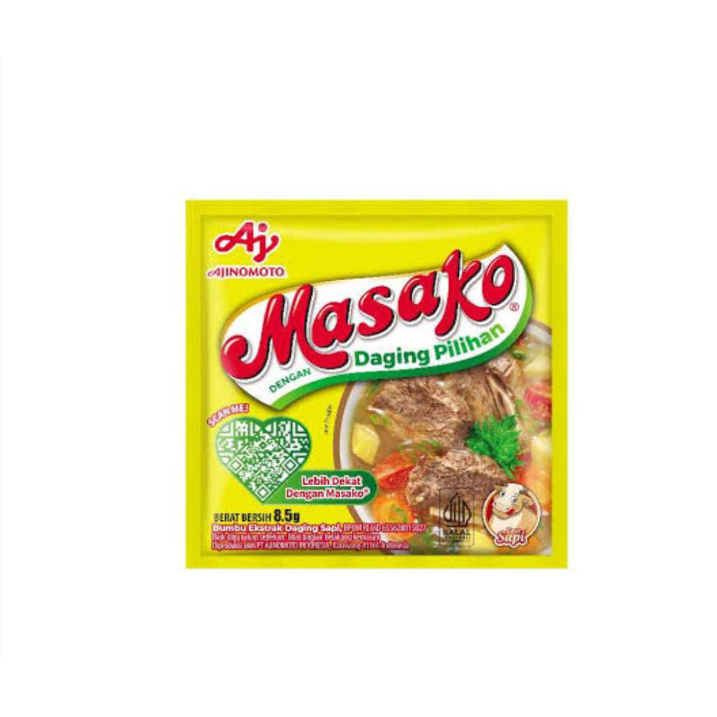 

Ajinomoto Penyedap Rasa Masako Sapi pck 12x8.5g Murah