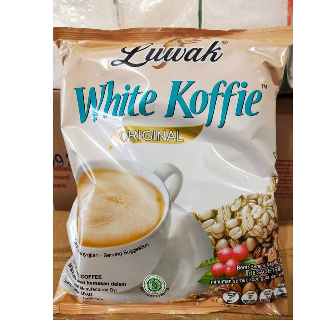 

Luwak White Koffie Original Sachet 10x20gr Murah