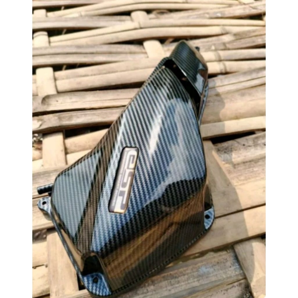 TUTUP BOX FILTER HONDA PCX CARBON CLUP