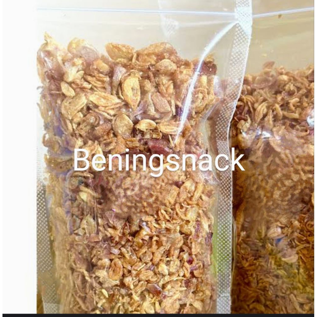 

Brambang goreng renyah grade B(500 gr)