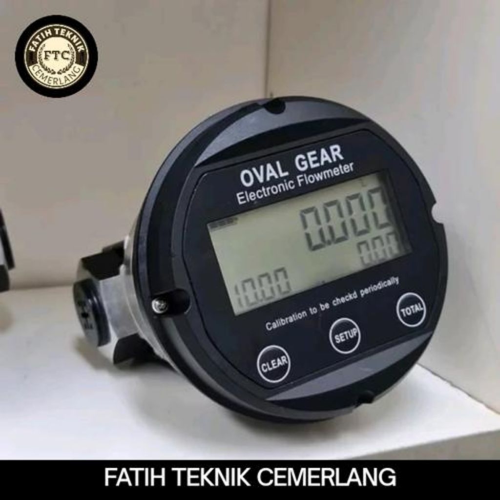 Flow meter Solar 1 inch OGM Oval Gear Flowmeter 1inch Flowmeter BBM 1" - OGM-25E DIGITAL