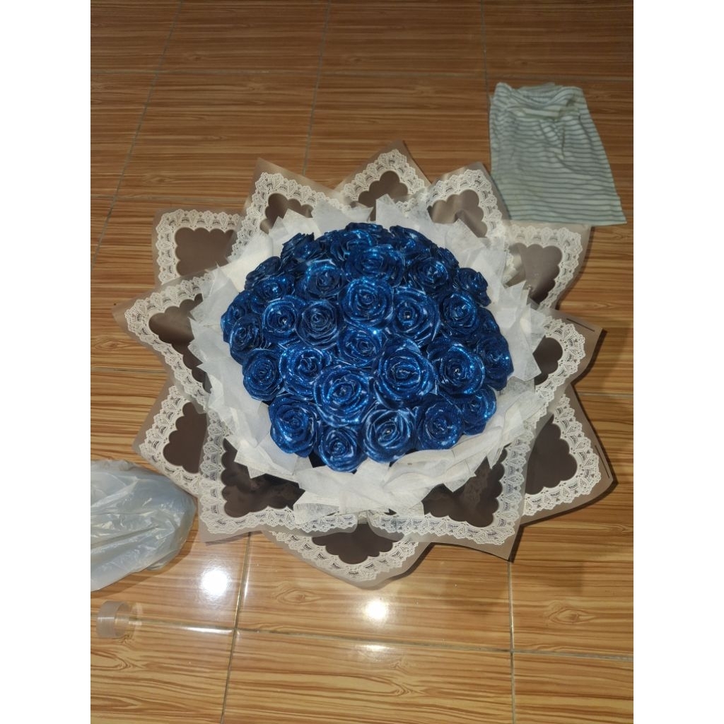 

Buket Pita Satin