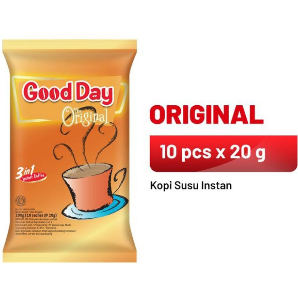 

Good Day Original Isi 10 Sachet