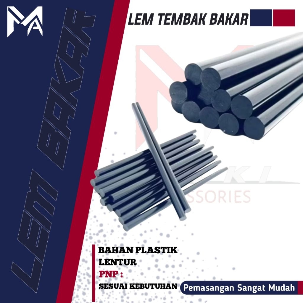 Lem Bakar Kecil Hitam Lem Stik Hitam Lem Bakar Glue Gun Kecil