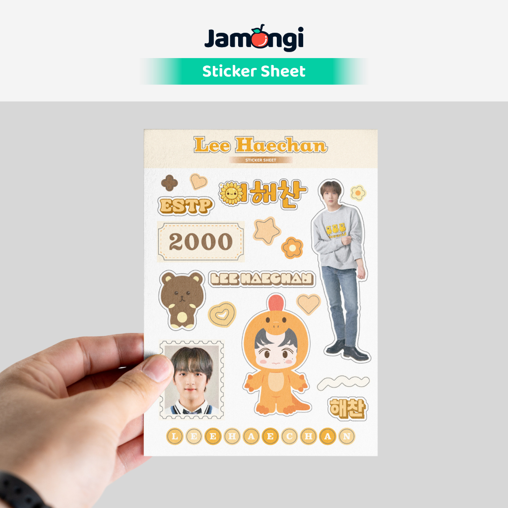 

Jamongi Sticker Sheet Kpop Idol Freebies | Hearts2Hearts BoyNextDoor Day6 NCT 127 Dream Red Velvet TWS TXT