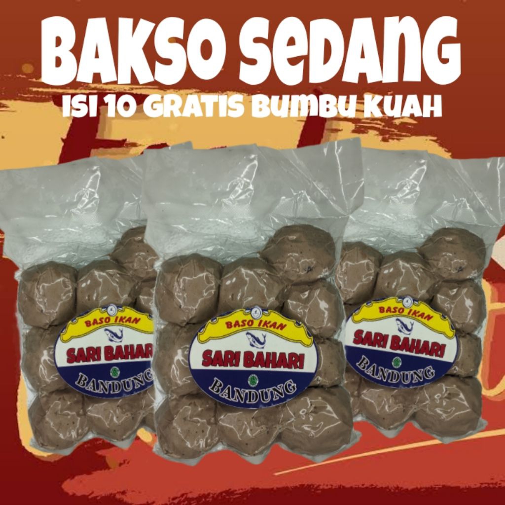 

Baso Ikan Sedang Isi 10 butir
