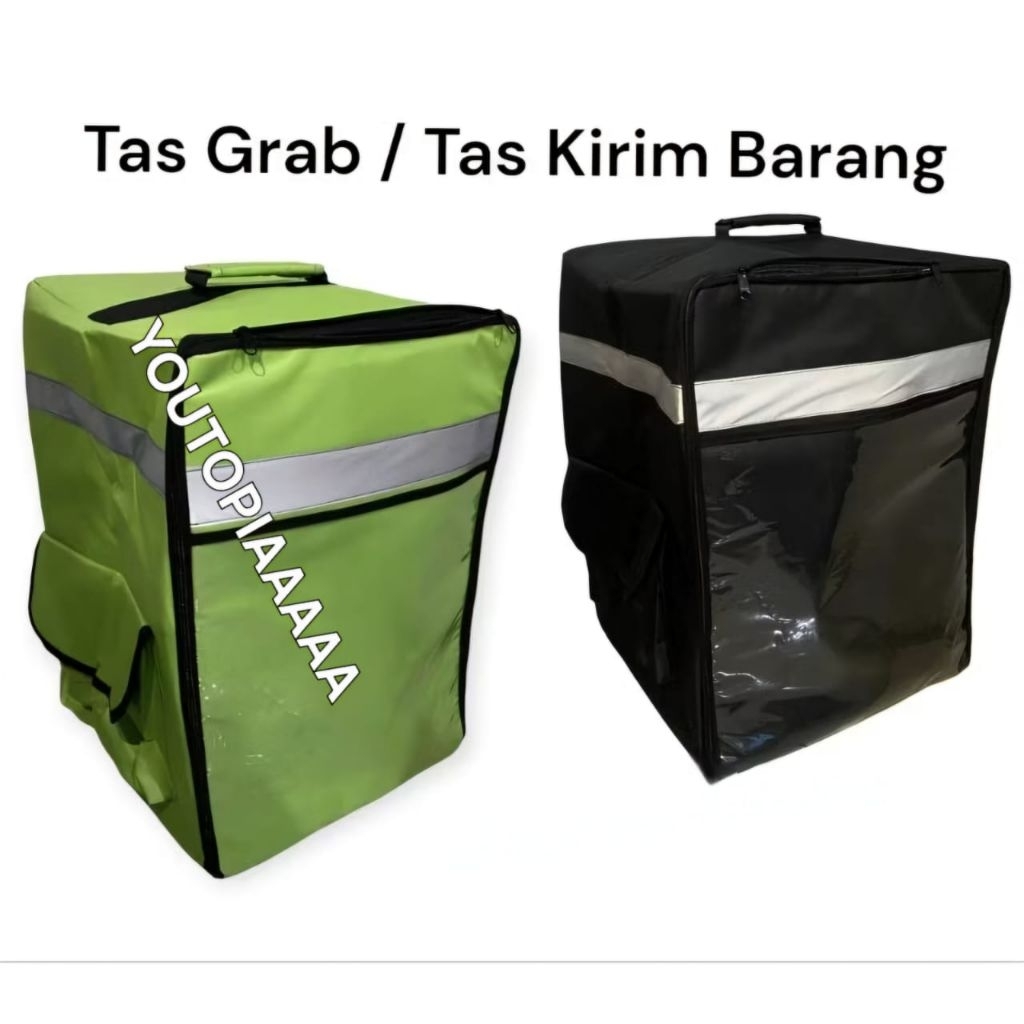 Grabfood Tebal Anti Tas Grabfood Tebal Anti Air / Tas Delivery / Tas Kurir / Tas Kirim Barang Jumbo 