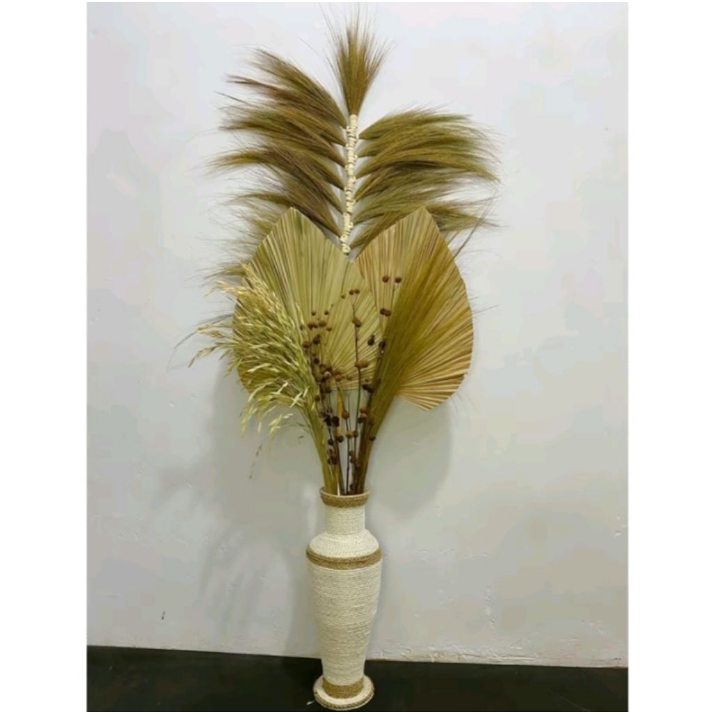 paket bunga kering aesthetic sudut ruang/dekorasi bunga kering/bunga kering aesthetic/paket lengkap 