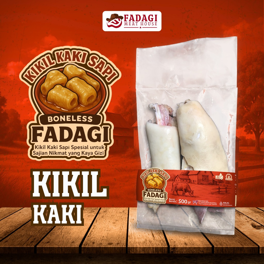 

Jual Kikil Kaki Boneless Premium - 500 gr | Fadagi Meat House - Toko Daging Tangerang Selatan