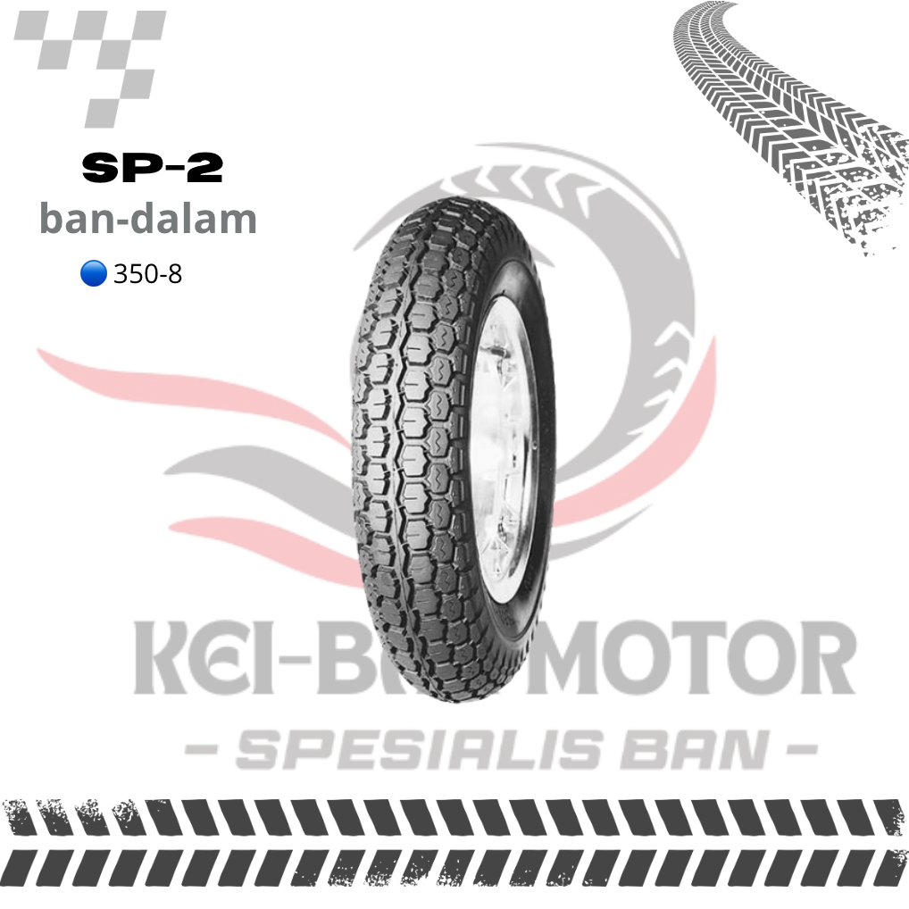 BAN MOTOR IRC SP 2 350-8  , VS 250-10 TUBETYPE BAN MOTOR VESPA