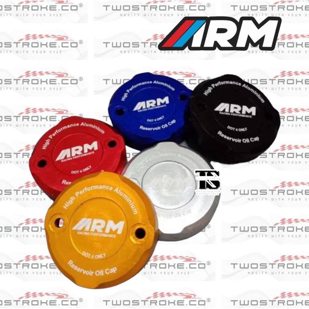 Cover Tutup Tabung Minyak Rem Brembo Big ARM Full CNC // Tutup Tabung Minyak Rem Brembo Big Smoke Or