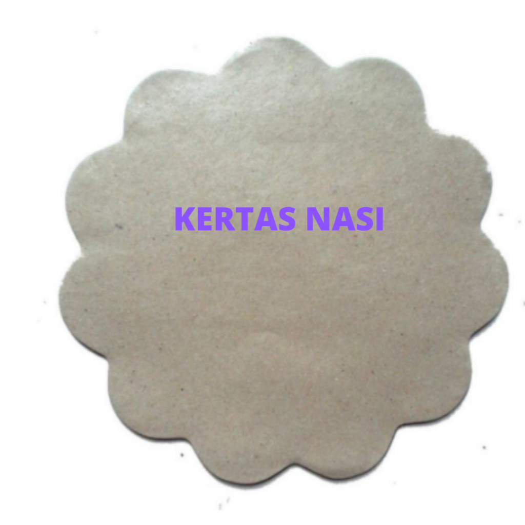 Kertas Nasi Bunga Piring Nasi Alas Piring Rotan Plastik atau Piring Rotan  Lidi