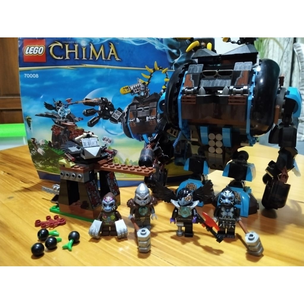 70008 lego chima bekas ori lego