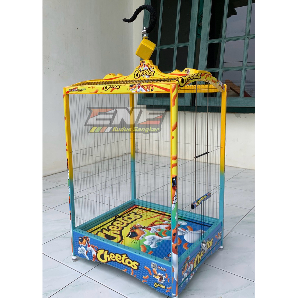 sangkar kenari, sangkar ruji senar, sangkar decal, sangkar burung