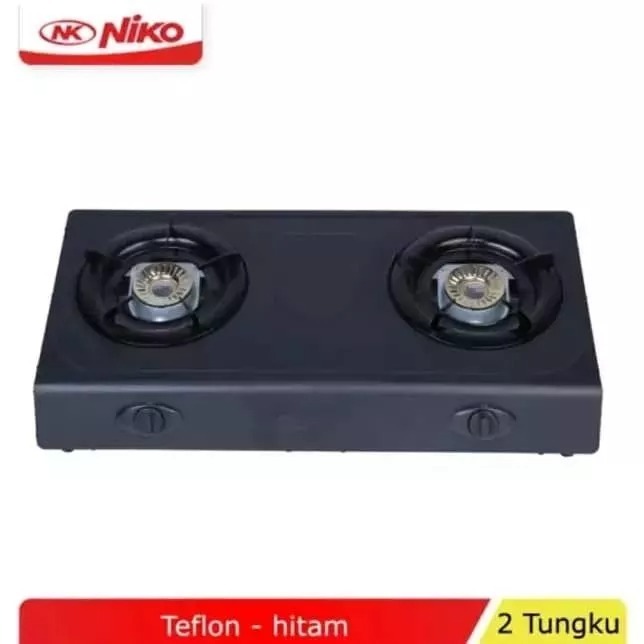 Kompor Gas 2 Tungku Stainless Niko NK 777//NK 555 Kompor Gas 2 Tungku LPG Gas Stove