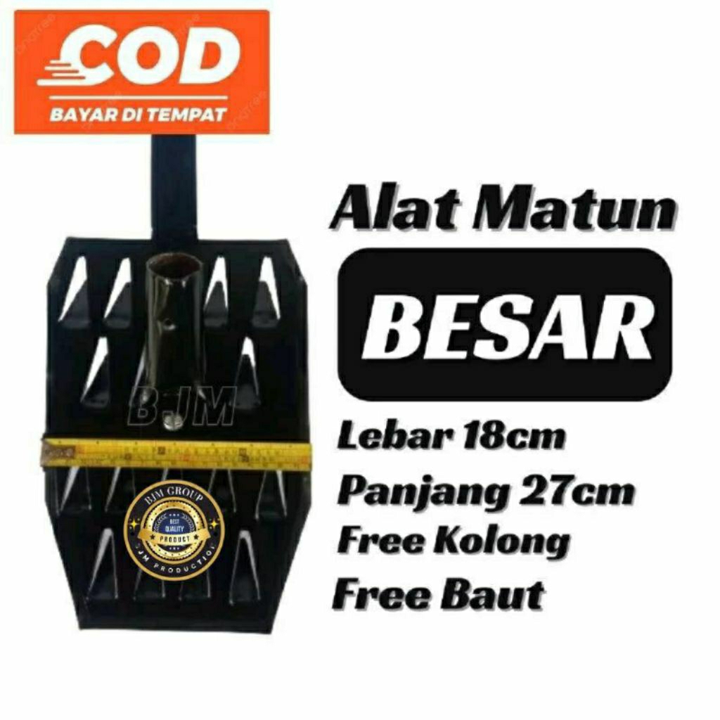Osrok Rumput Padi Besar 18cm Alat Matun Garuk Sawah