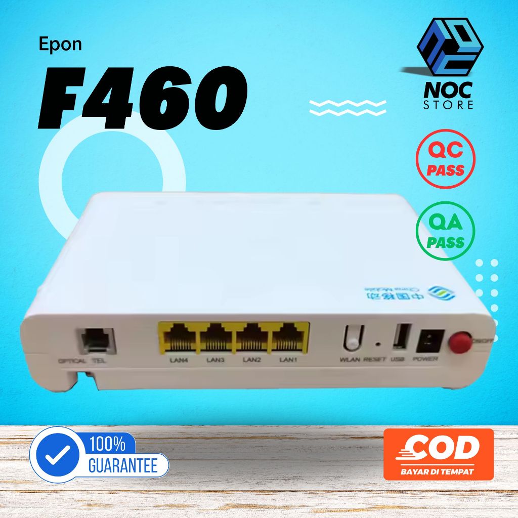 MODEM EPON ZTE F460 V6 - BERGARANSI
