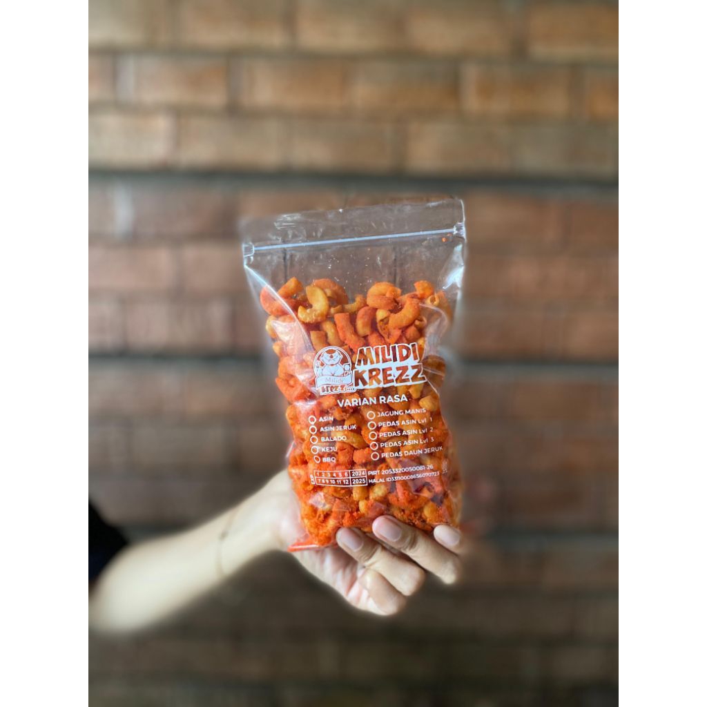 

Makaroni Pipa 100 gr Cemilan Pedas Makroni