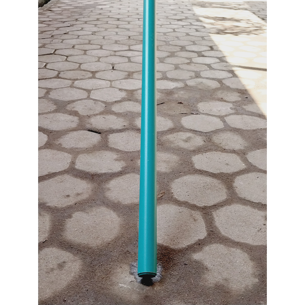 Fiber galah sawit hijau 6+6= 12 meter satu set