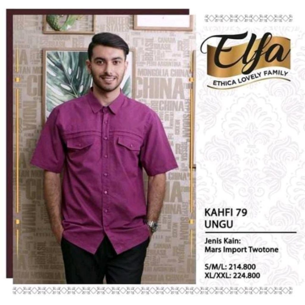 Koko Elfa Kahfi 79 Ungu M