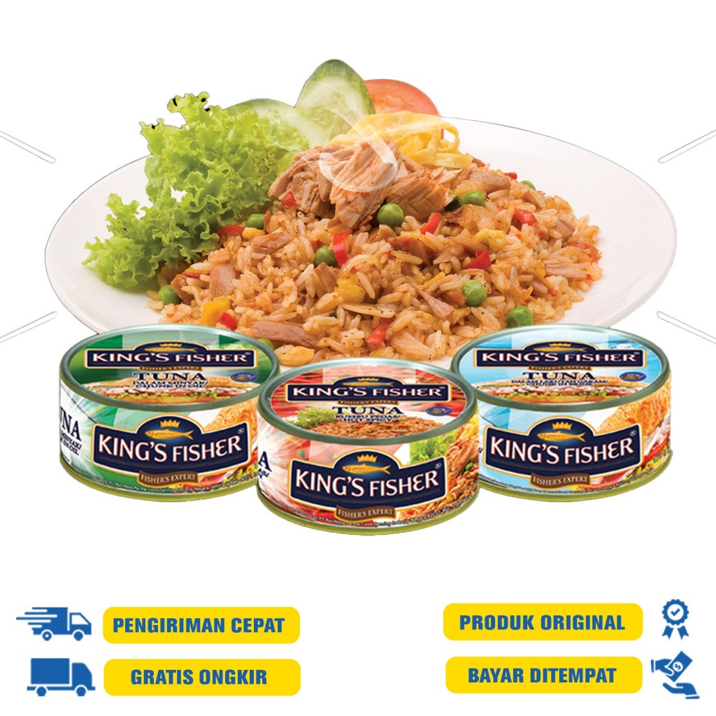

King's Fisher Tuna 170 G.R - Hot Spicy | Chunk Oil | Chunk In Brine