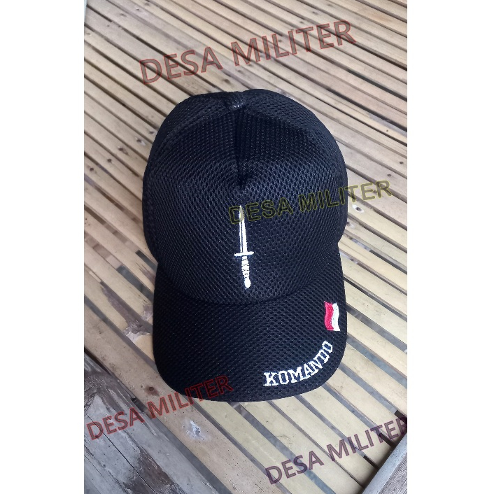 PROMO Topi Lapangan Komando TNI / Topi Double Mess Kopassus / Topi Komando TNI ARMY