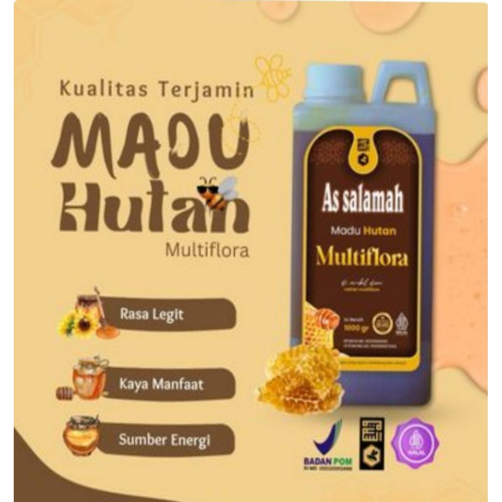 

Madu Hutan Multiflora As Salamah