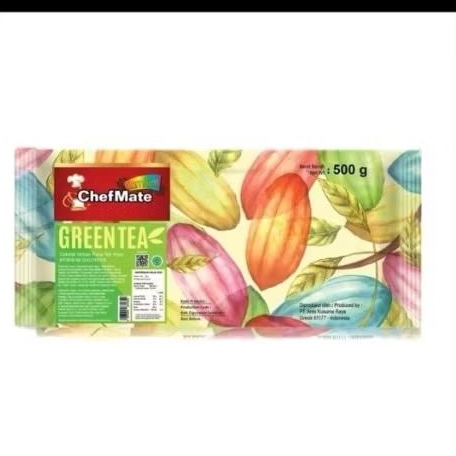 

CHEFMATE CHOCOLATE CARNIVAL RASA GREEN TEA / coklat rasa teh hijau kemasan 500gr