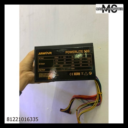 PSU  380W / 500WATT POWER SUPPLY  ATX PSU 380WATT/ 500WATT NO BOX