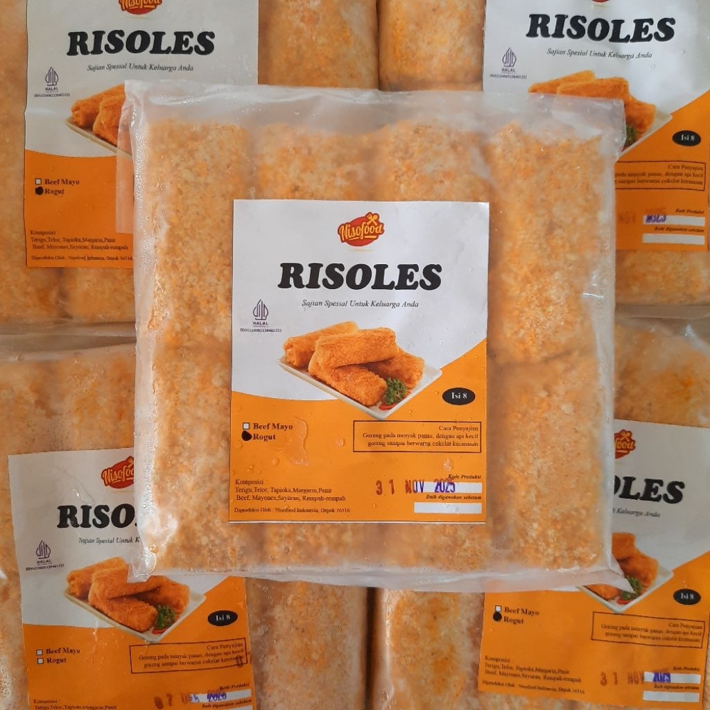 

Nisofood Risoles Rogut isi 8 Frozen