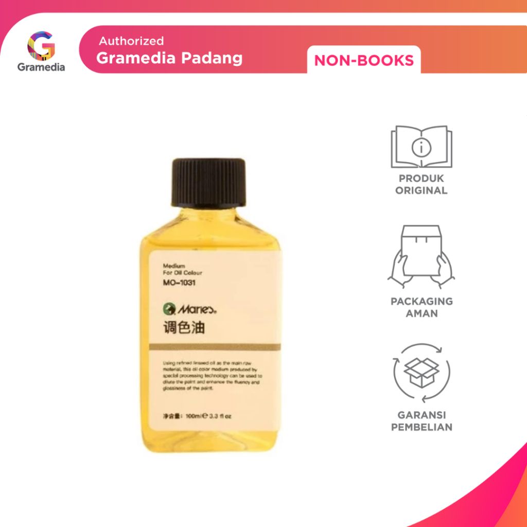 

Gramedia Padang - Maries Oil Painting Medium MO - 1031