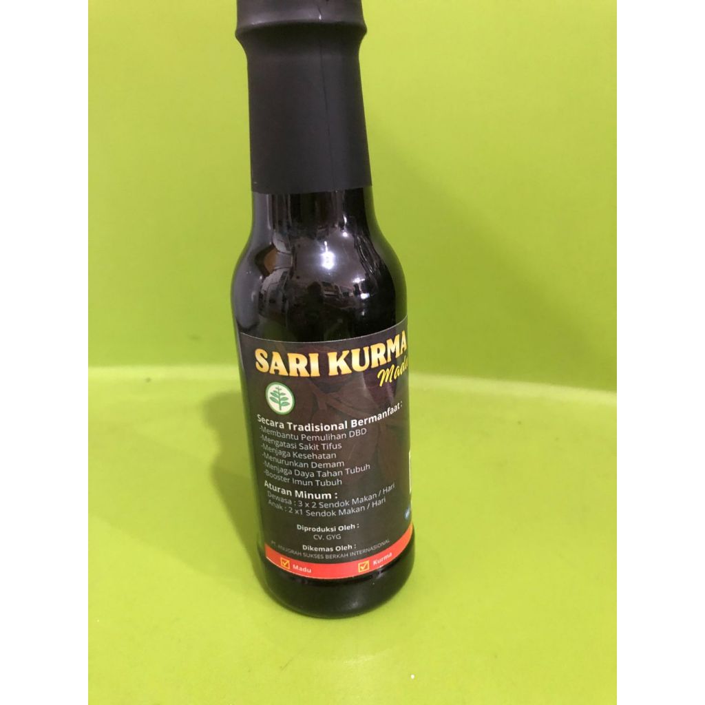 

Sari Kurma Madu Angkak