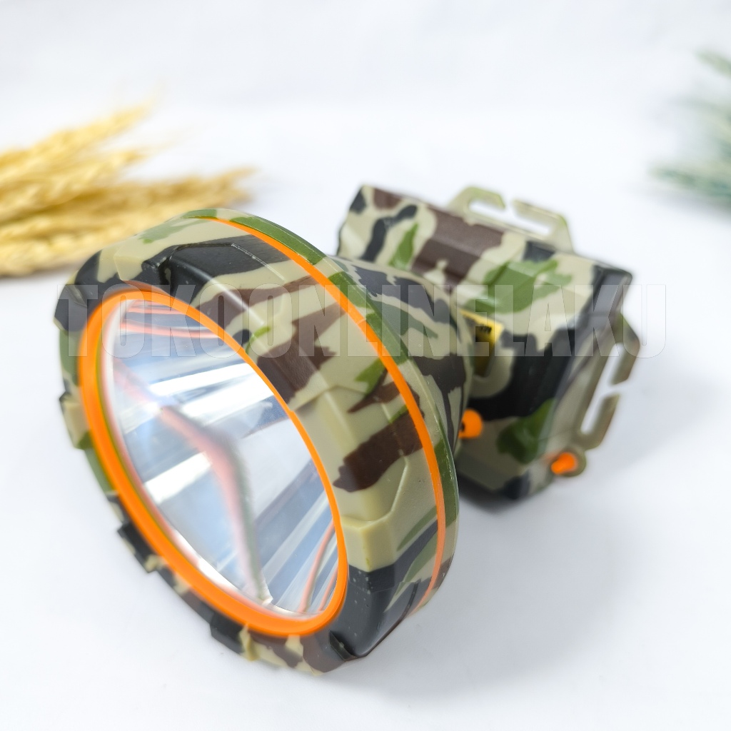 Senter Kepala Outdoor Mitsuyama MS-237P - Multifungsi Cahaya Putih, 4800mAh, Tahan 8 Jam