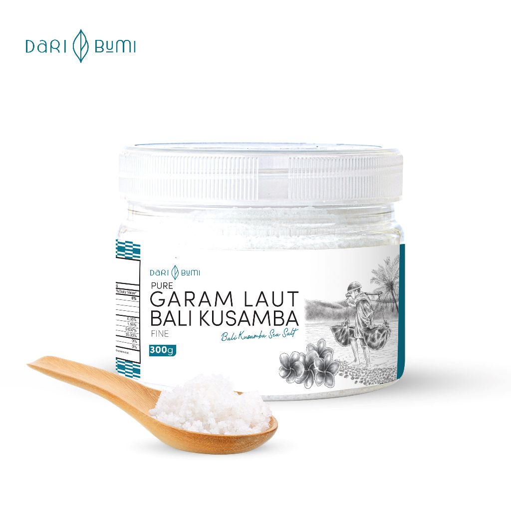 

[ Dari Bumi Official ] [ Jogja Yogyakarta ] Garam Laut Bali Kusamba Sea Salt Organik Original