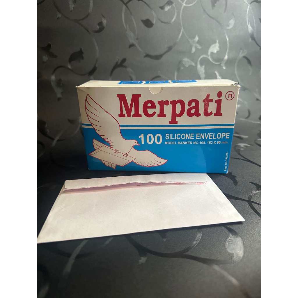 

Merpati Kertas Silikon Model Banker No.104 152 x 90 mm
