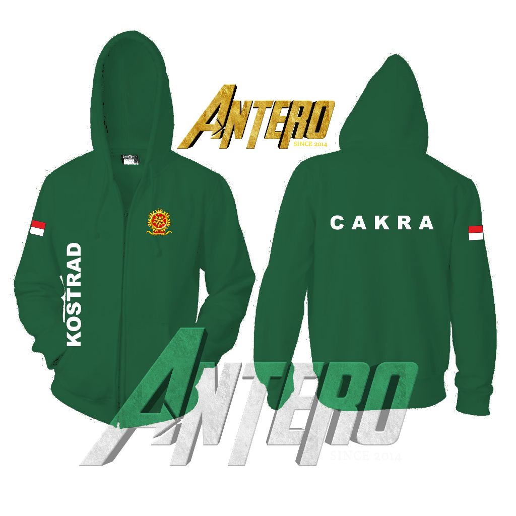 jaket hoodie pesanan konsumen kostrad