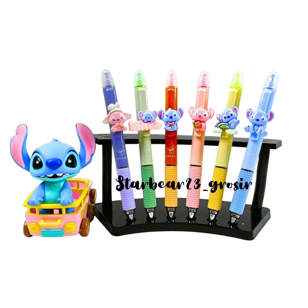 

Bolpen Gel + Highlighter 2 in 1 Aloha Friends (LKF 0650)